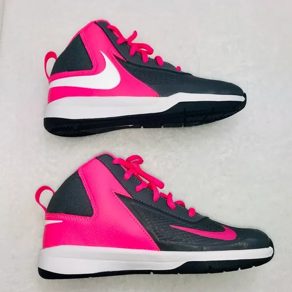 NWOT Nike Hot Pink Basketball Shoes