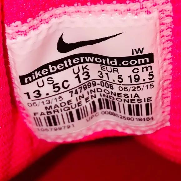 NWOT Nike Hot Pink Basketball Shoes