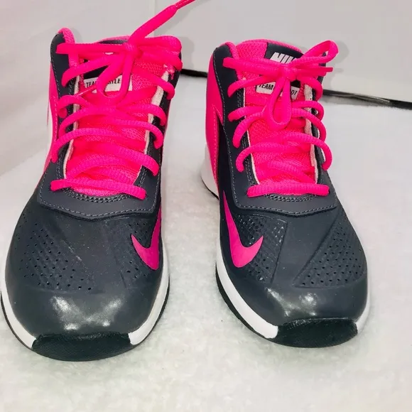 NWOT Nike Hot Pink Basketball Shoes