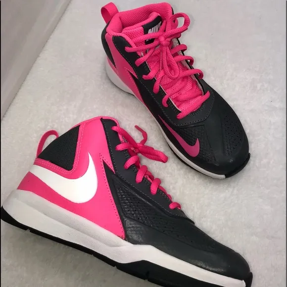 NWOT Nike Hot Pink Basketball Shoes