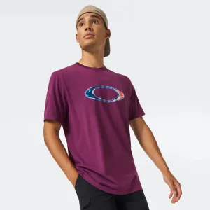 Oakley Men's Marble Ellipse Tee - Dark Purple
