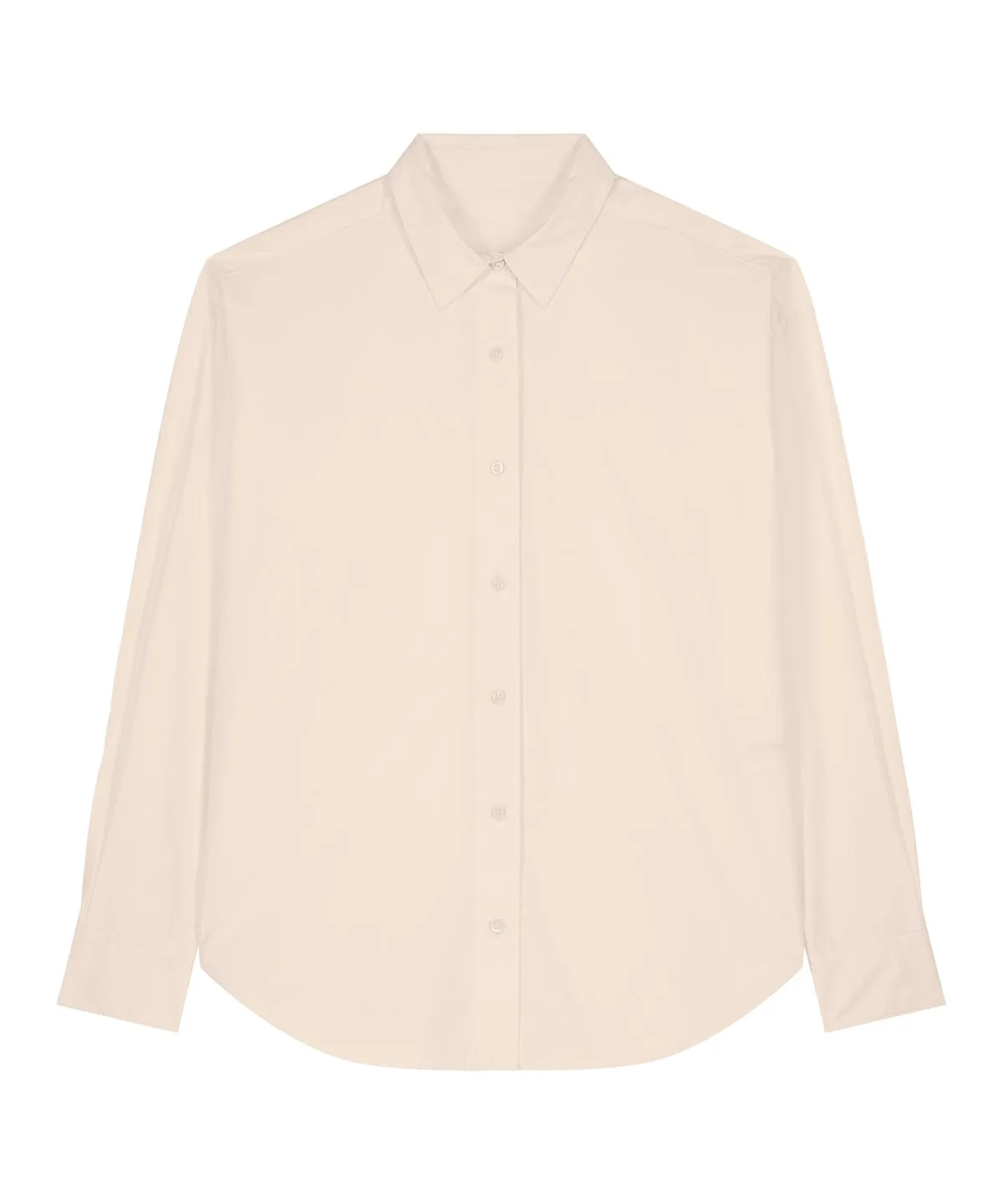 Organic Poplin Long Sleeve Shirt: Mens