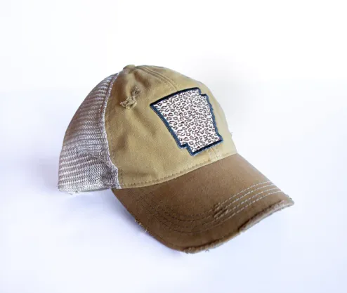 Original Cowgirl Clothing Cap: Arkansas Leopard