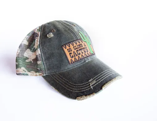 Original Cowgirl Clothing Cap: Go Climb A Cactus
