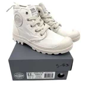 Palladium Boots Women's Pampa Hi Boot - Star White Size 6.5 New in Box