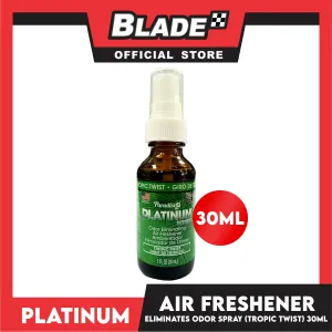 Paradise Air Platinum Series Odor Eliminating Air Freshener Spray (Tropic Twist) 30ml