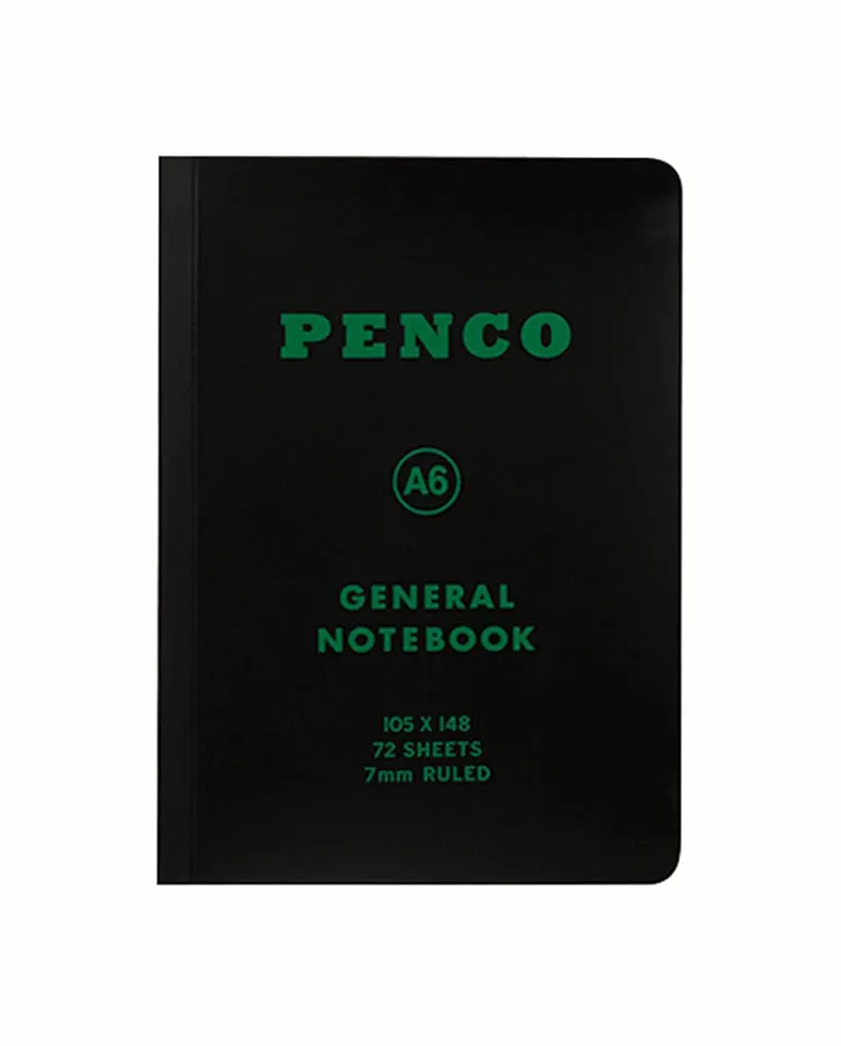 Penco Soft Notebook A6 BLACK