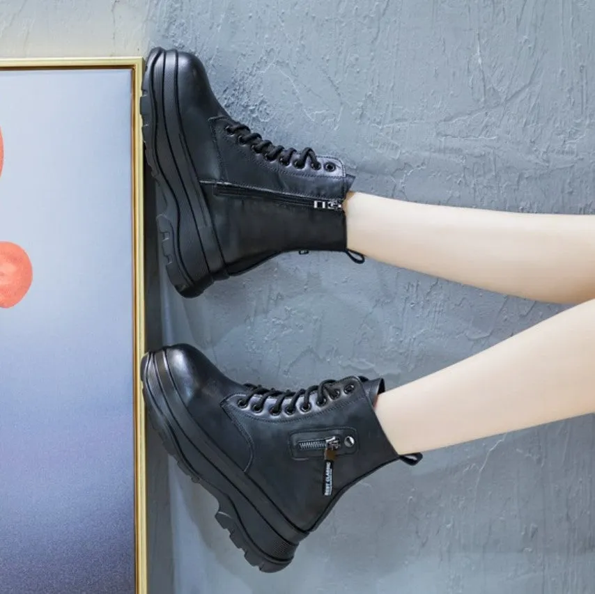 Petite Thicksole Short Boots DS372