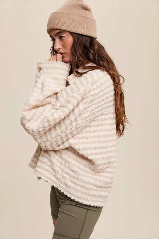 Plaid Fleece Jacket