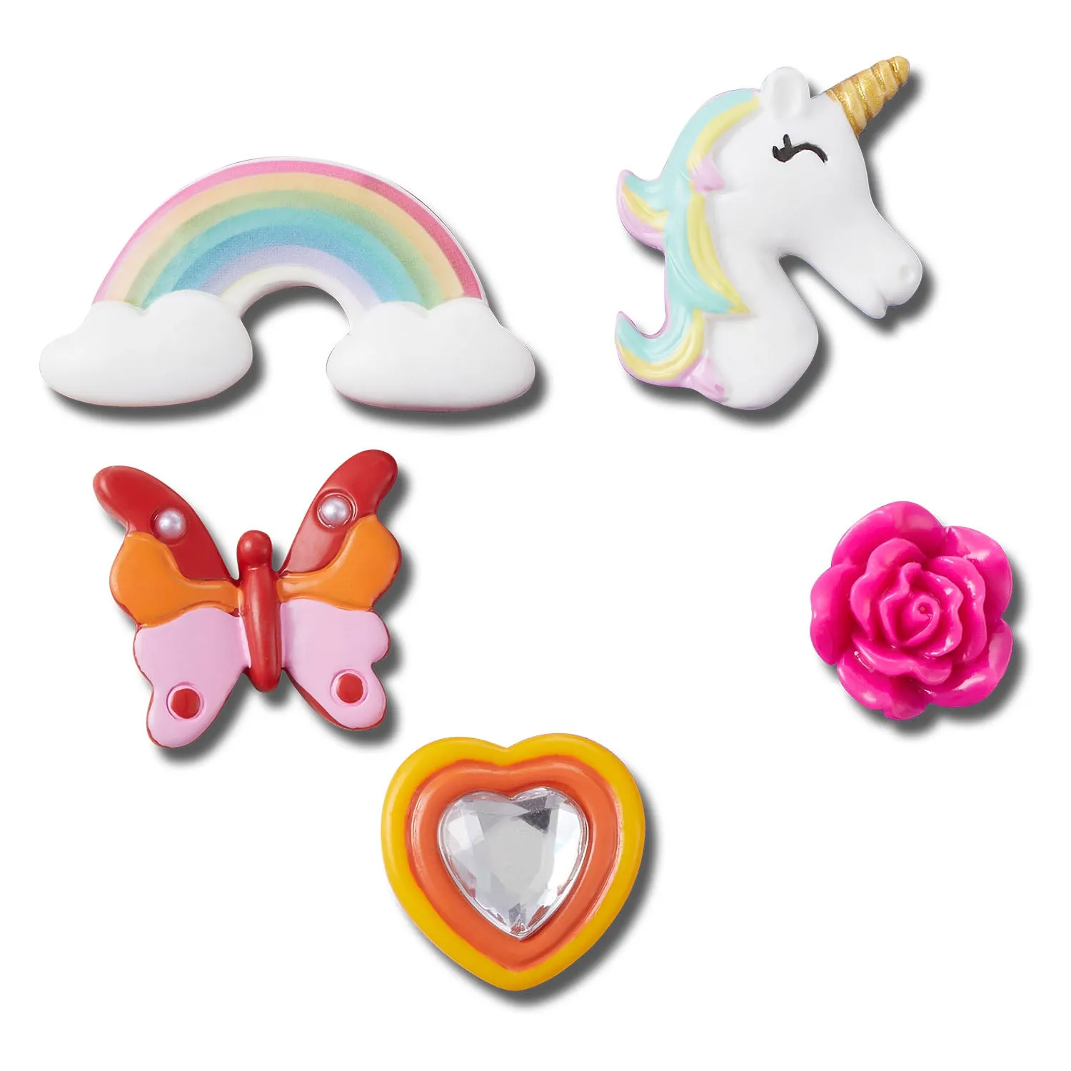 Plastic Fantastic Whimsical 5 Jibbitz Pack