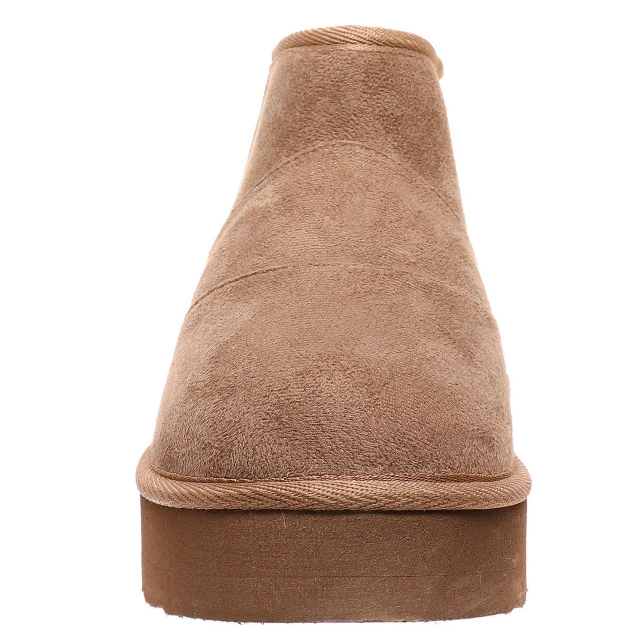 Platform Faux Fur Lined Bootie