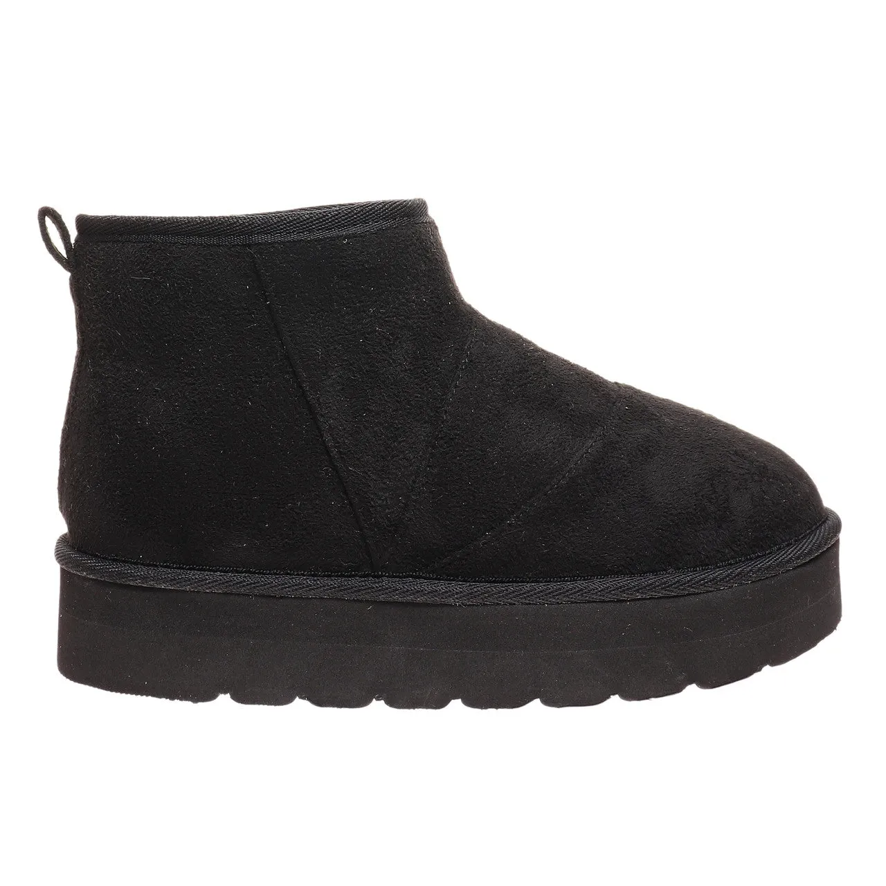 Platform Faux Fur Lined Bootie