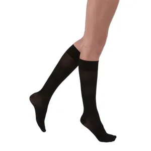 PR/1 JOBST ULTRASHEER WOMEN, KNEE HIGH, 15-20MMHG, XL, CLASSIC BLACK, CLOSED TOE