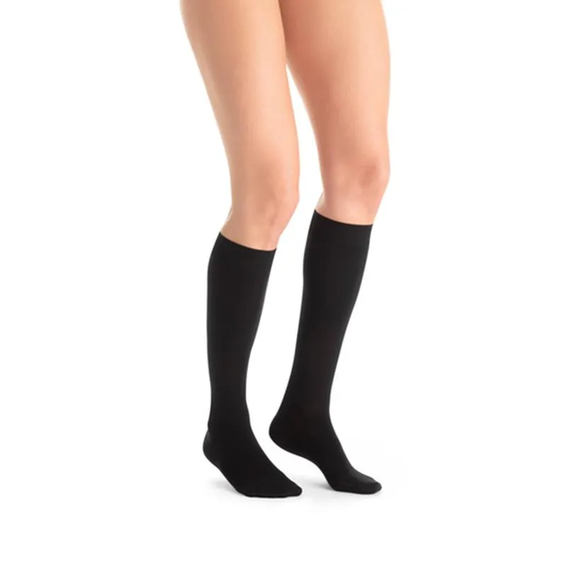 PR/1 JOBST ULTRASHEER WOMEN, KNEE HIGH PETITE, 30-40MMHG, SM, CLASSIC BLACK, CLOSED TOE