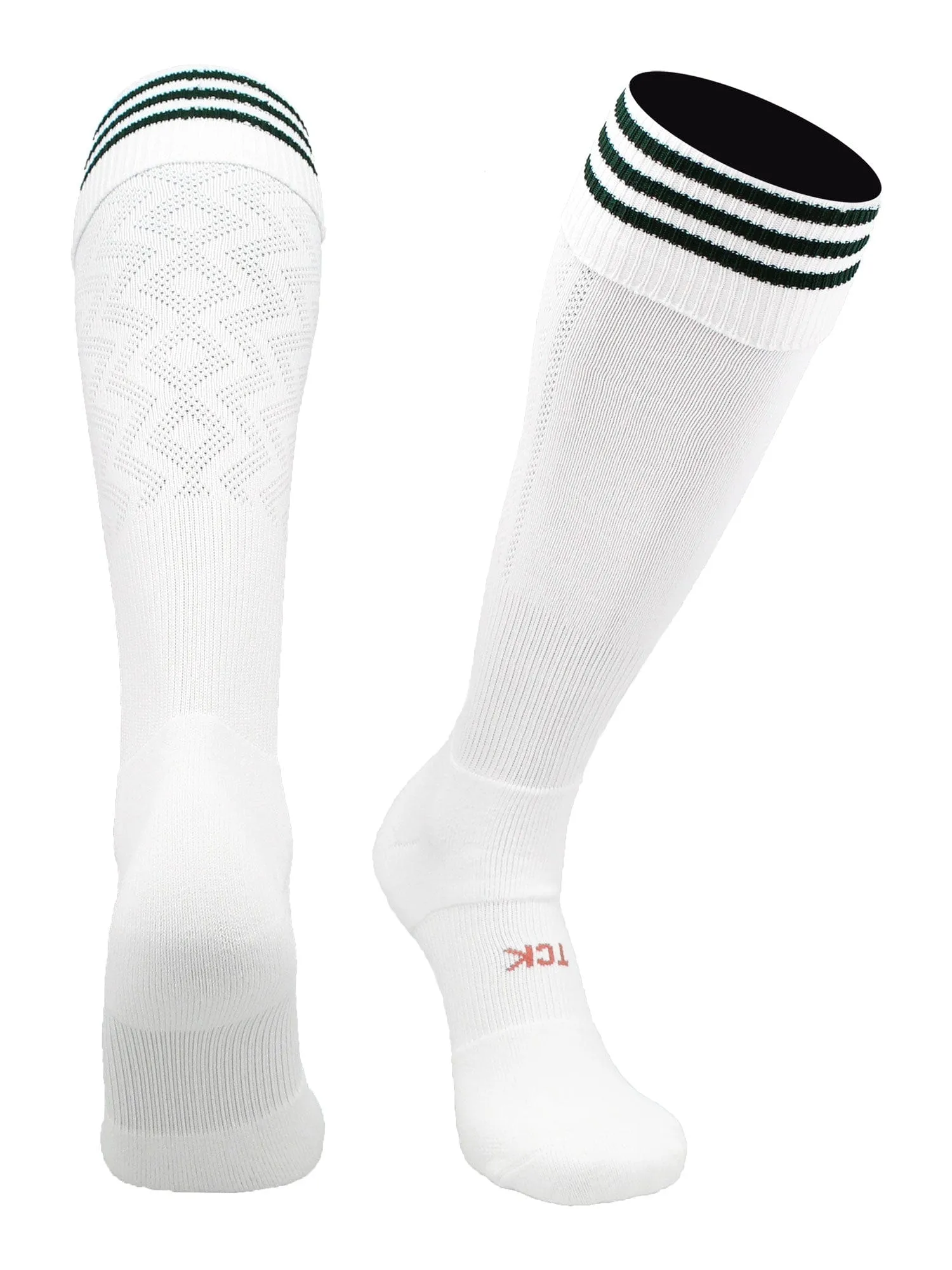 Premier Soccer Sock with Fold Down Stripes