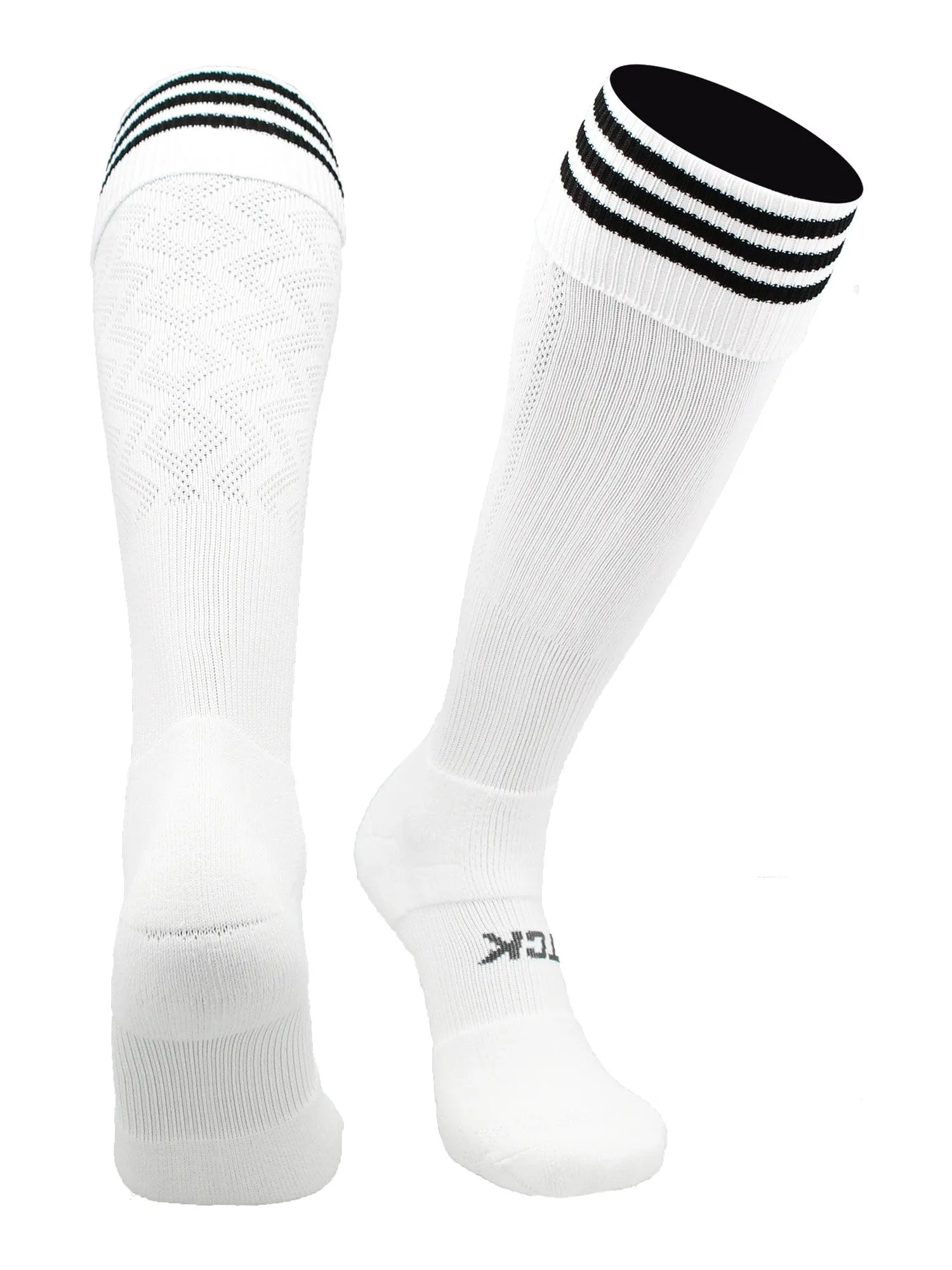 Premier Soccer Sock with Fold Down Stripes