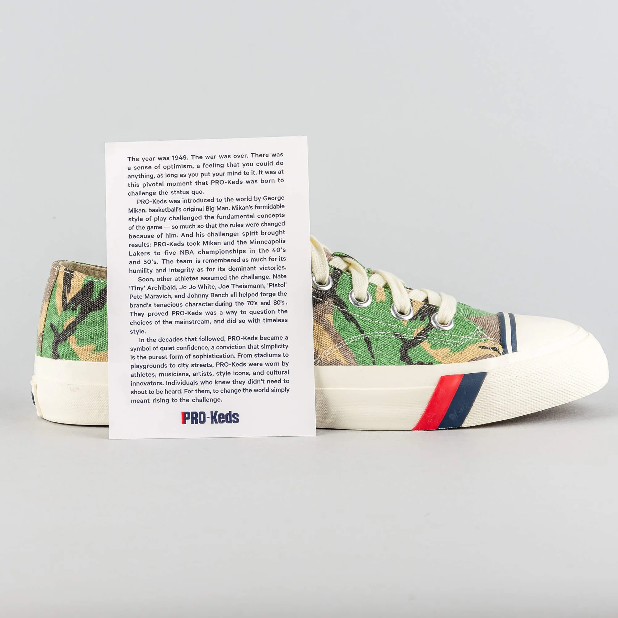 Pro Keds Royal Low British Camo Brown