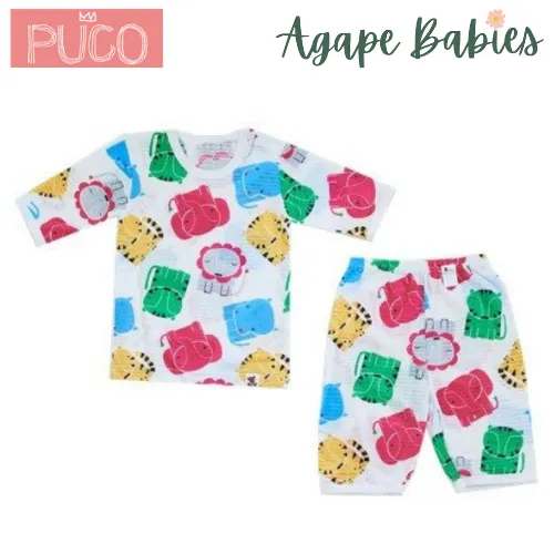 Puco Jacquard Pyjamas Set Colorful Friends - 6 Sizes!