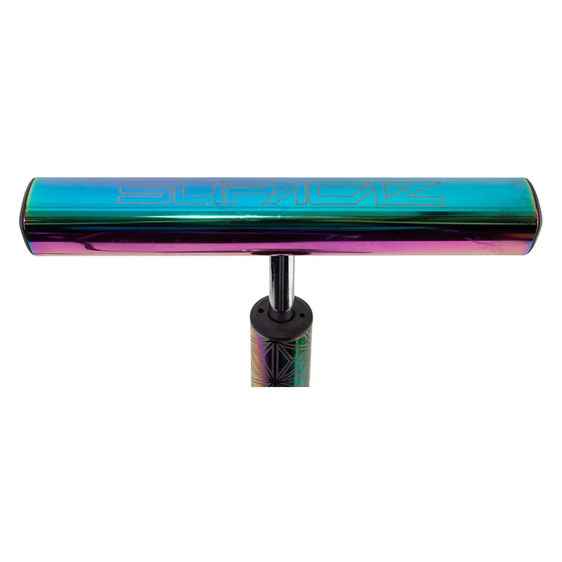 Pump Supacaz Floor Suaveair Aly W/Gauge Oil Slick