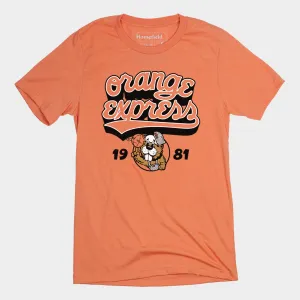 "Orange Express" 1981 OSU Basketball Vintage Tee