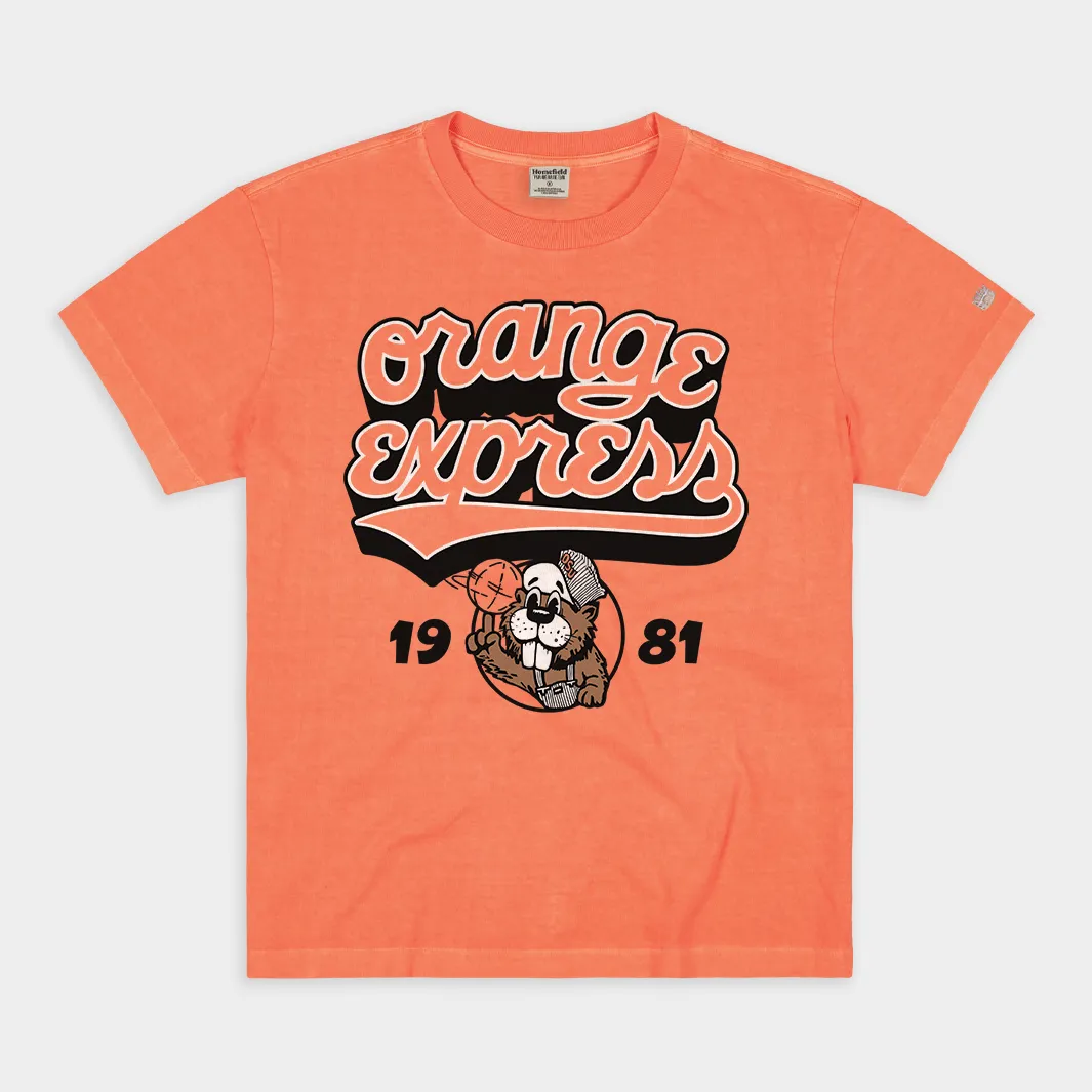 "Orange Express" 1981 OSU Basketball Vintage Tee