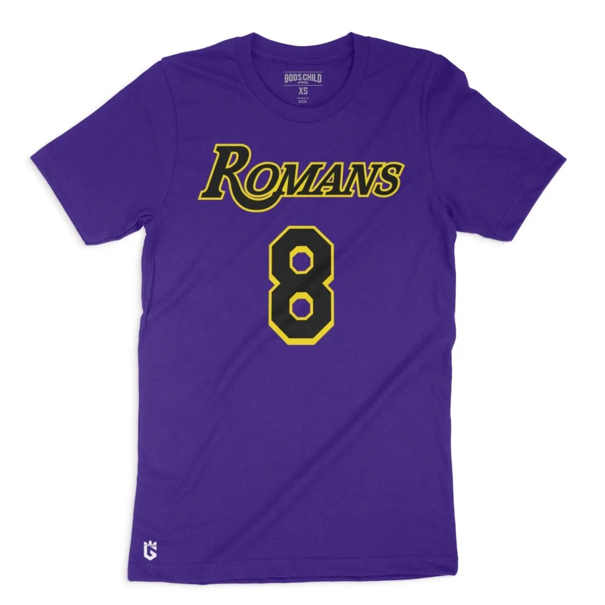 "Romans 8" Tee (Purple)