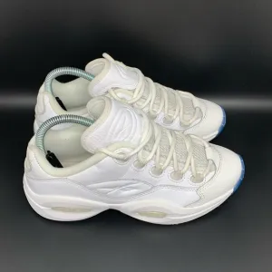 Reebok Question Low White Basketball Shoes Men’s Sz 5.5 Women’s Sz 6.5 EU 37