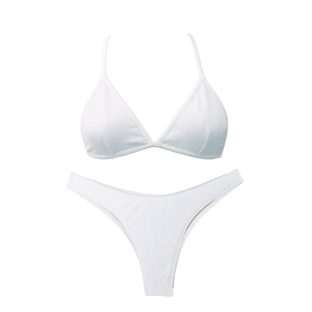 Ribbed White Lily Bundle