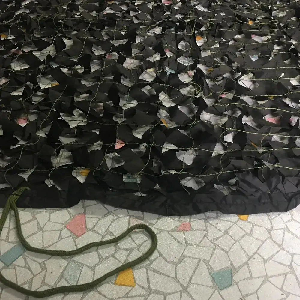 Rideau filet de camouflage