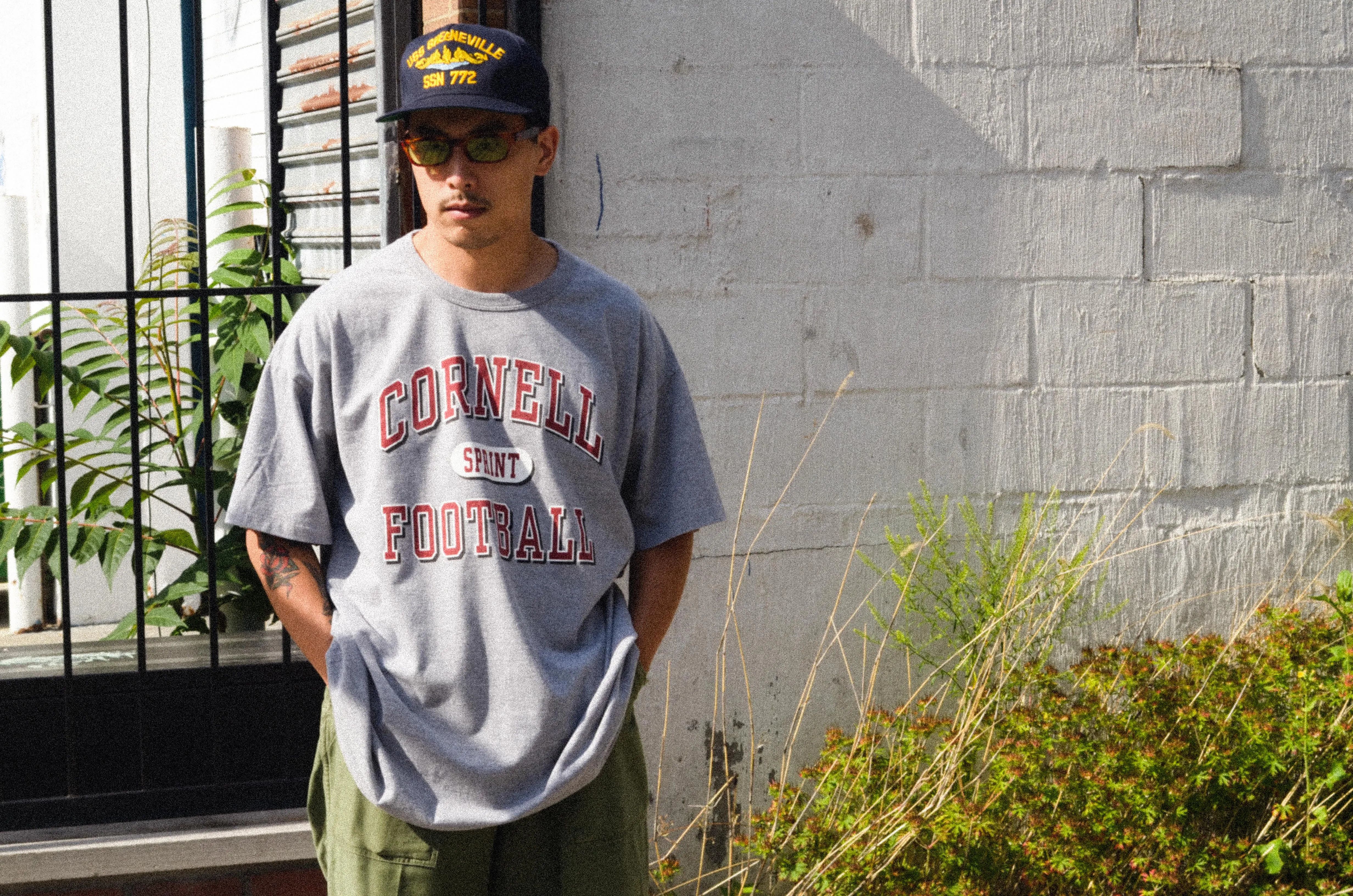 Russel Athletic - Cornell University Football Tee shirt