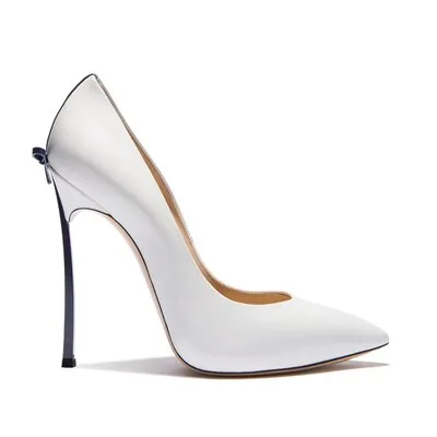 Sexy Women Thin Strap Bowtie Back Decor Pumps