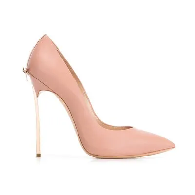 Sexy Women Thin Strap Bowtie Back Decor Pumps