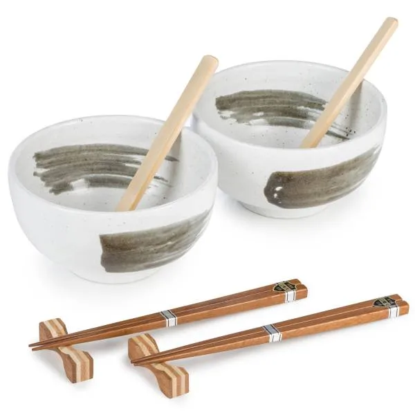 Shirokessho Japanese Ramen Noodle Bowl Set