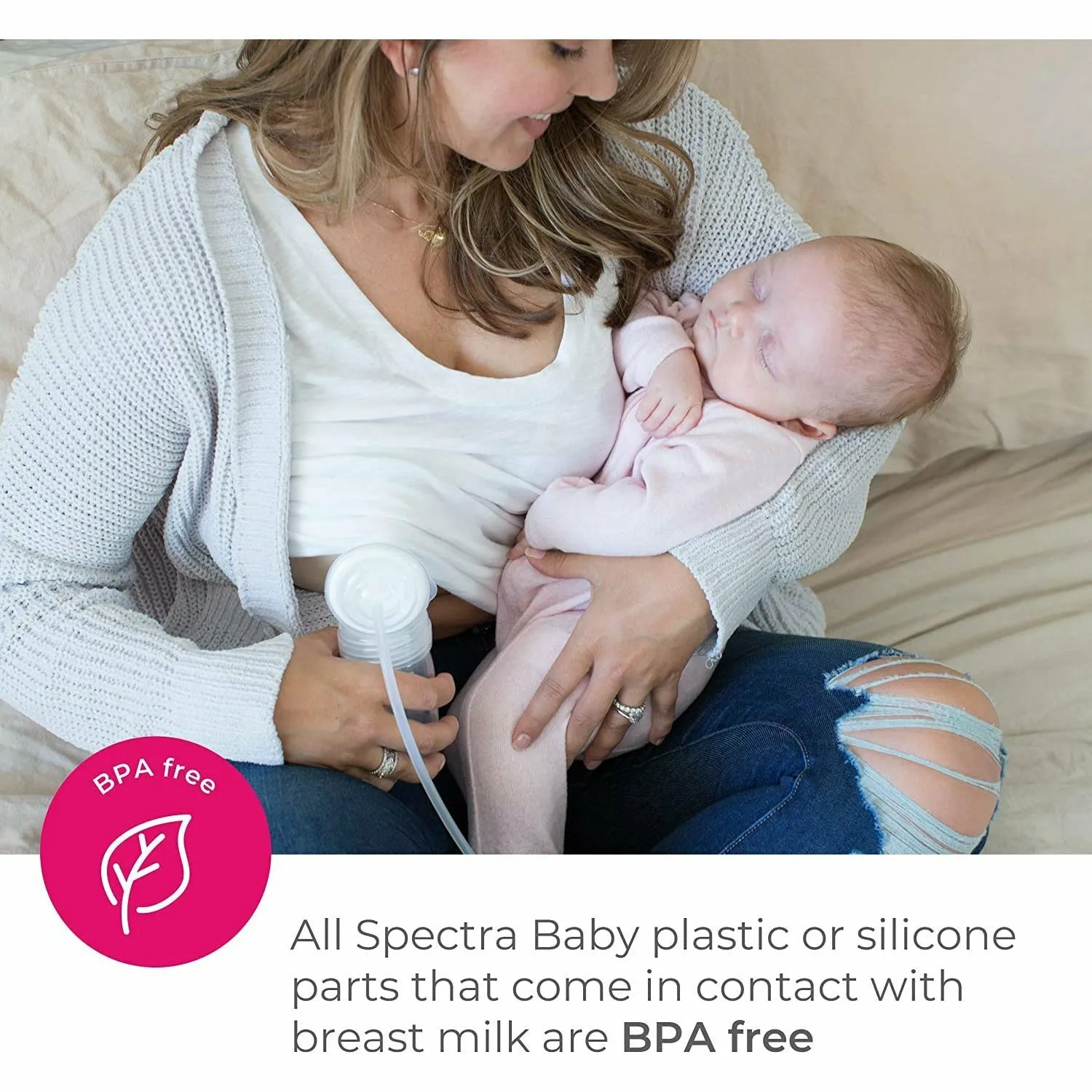 Spectra 9 Plus Advanced Double Electric Breast Pump with Rechargeable Battery