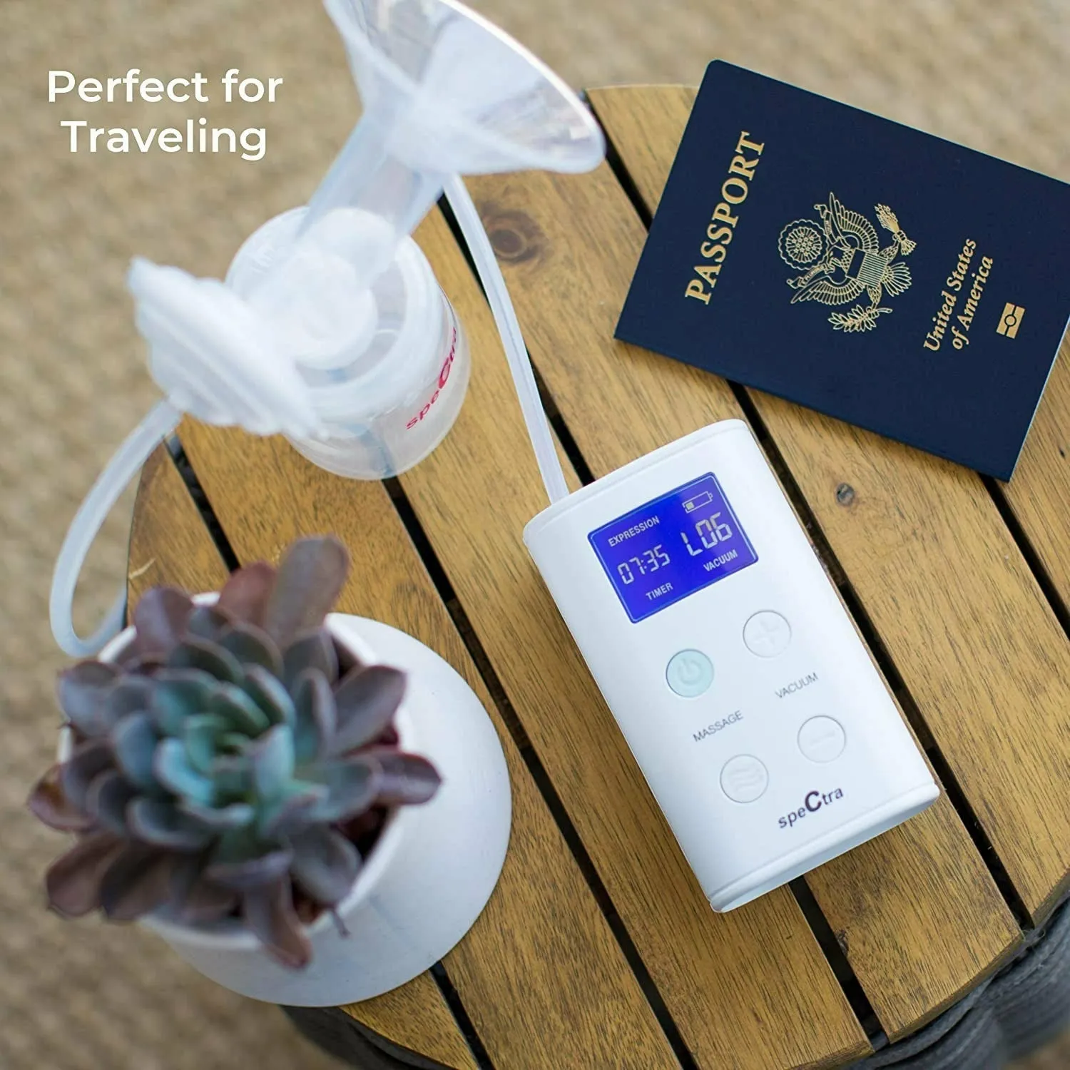 Spectra 9 Plus Advanced Double Electric Breast Pump with Rechargeable Battery