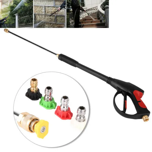 SPRAY GUN WAND / LANCE & TIPS Power Pressure Washer Water Pumps Up to 4000 PSI