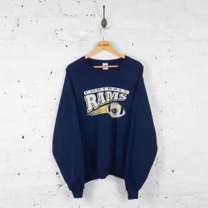 St Louis Rams American Football Sweatshirt - Blue - XXL