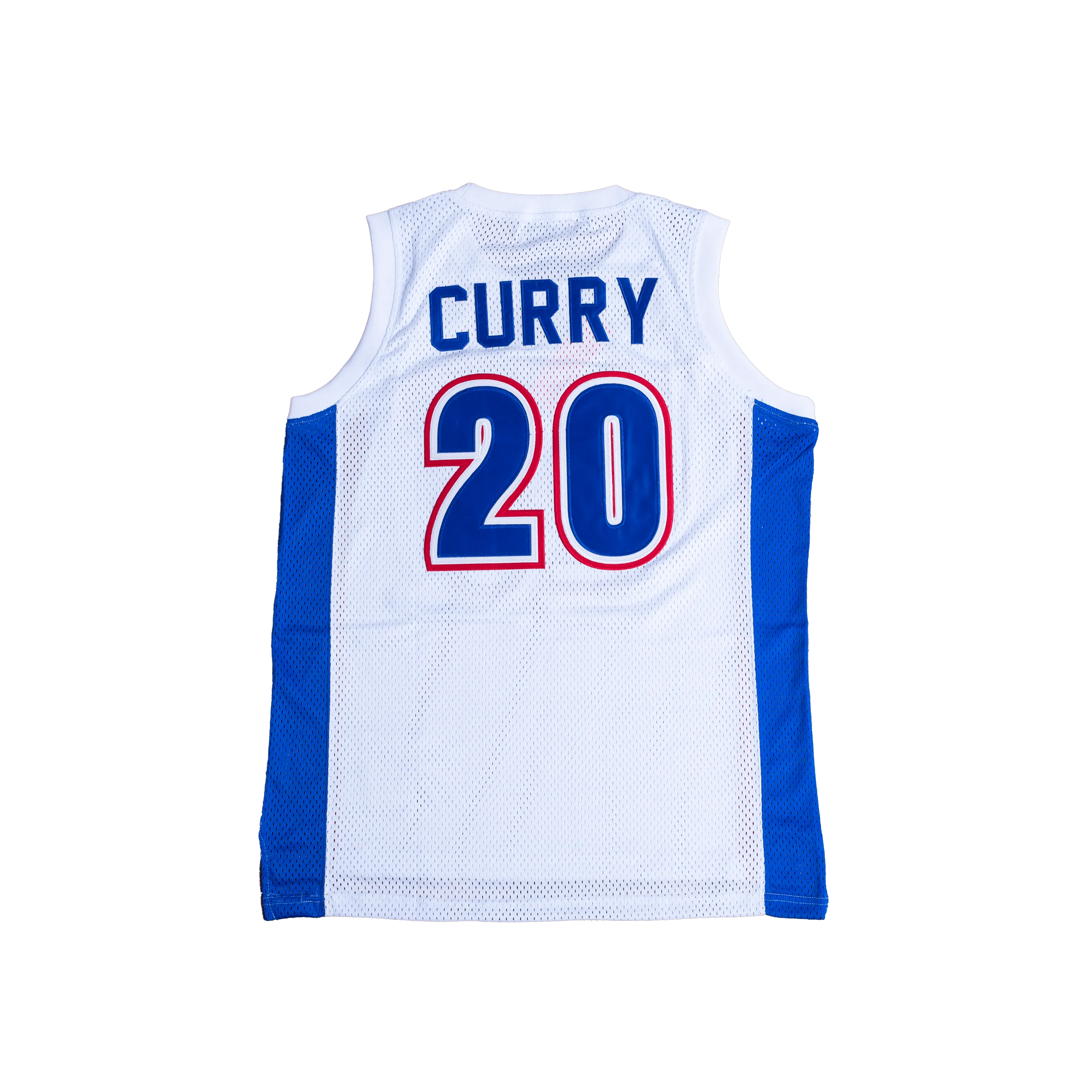 STEPH CURRY HIGH SCHOOL BASKETBALL JERSEY (WHITE)