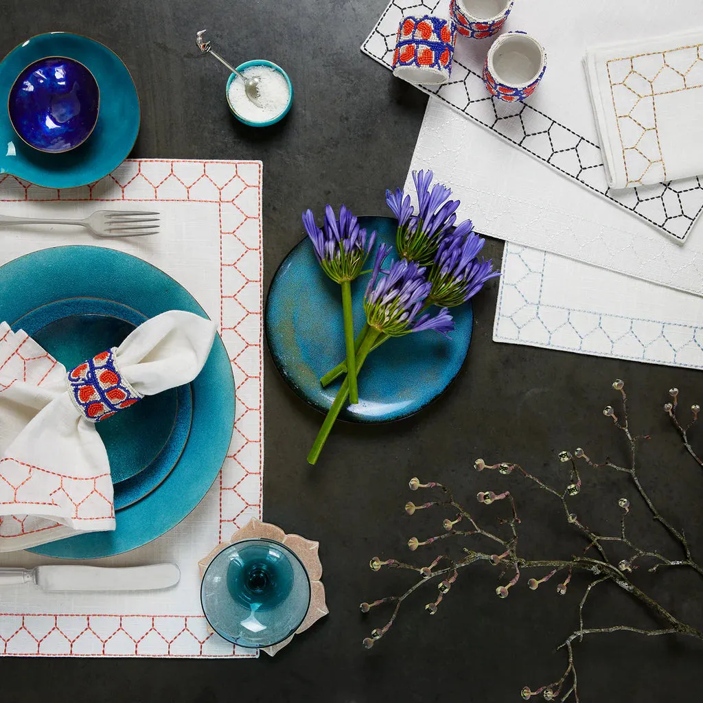 Stitched Indigo Placemat
