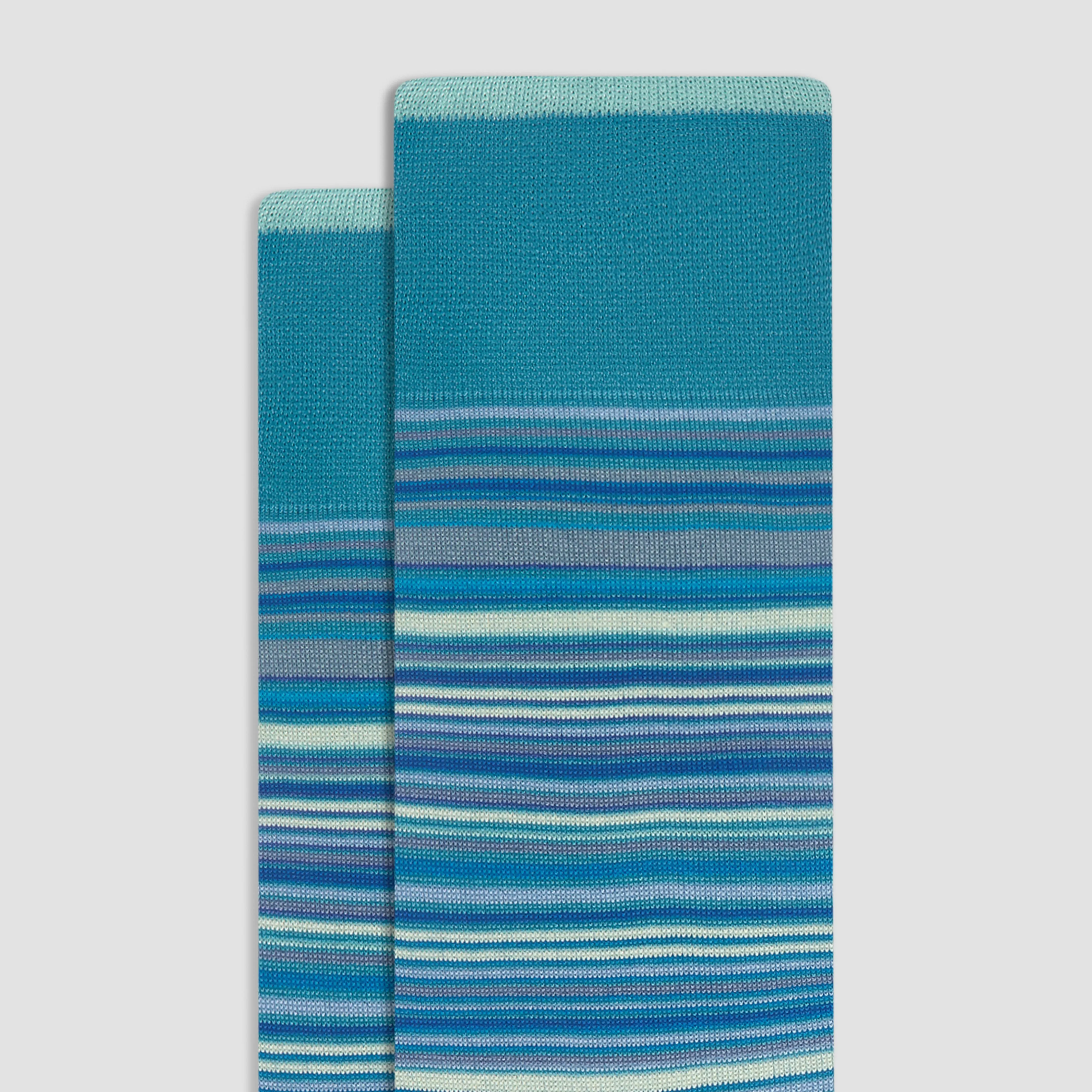 Striped Mid-Calf Socks