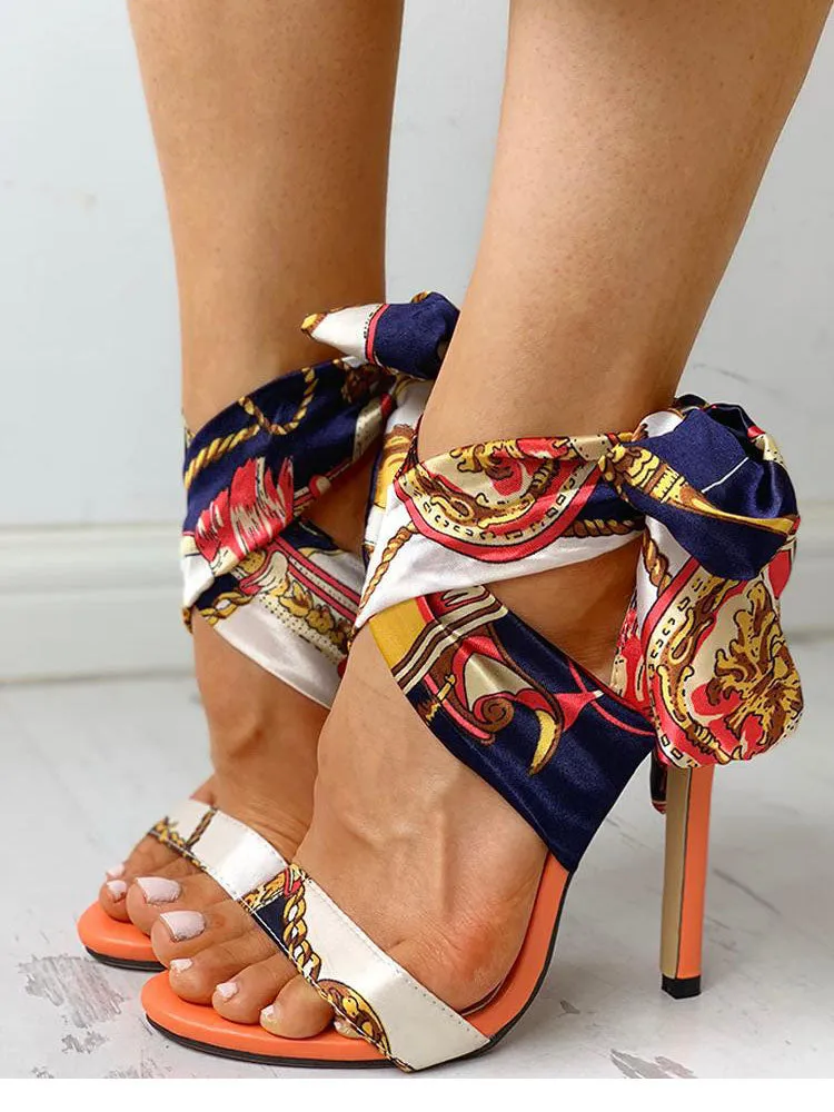 Summer Fish Mouth Open Toe High Heel Sandals Women's Large Size Women's Shoes