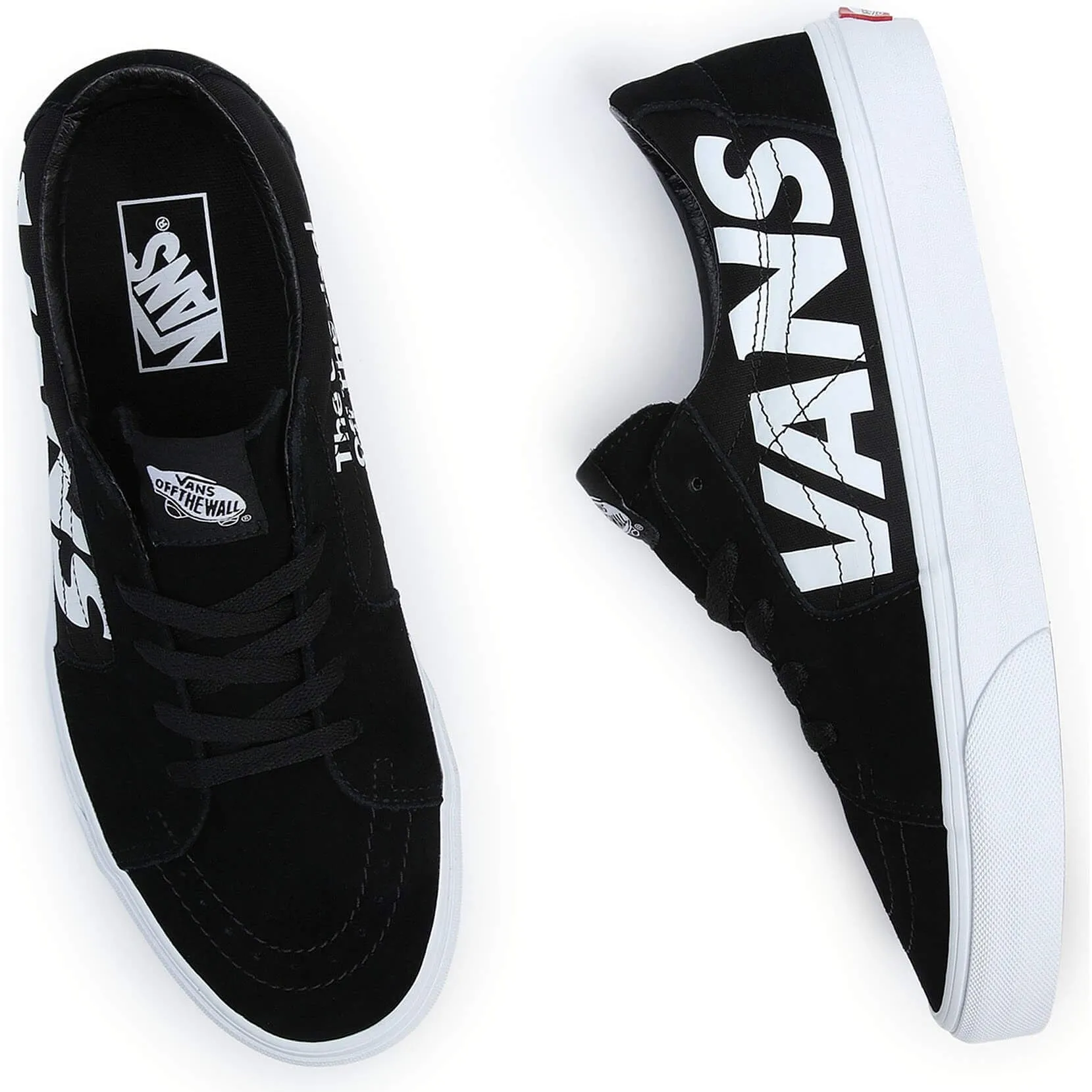 Tenisky Vans UA SK8-Low HI-DEF BLACK/WHITE