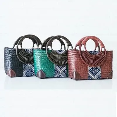 Thai Version Of The Straw Retro Fashion Hand Bag