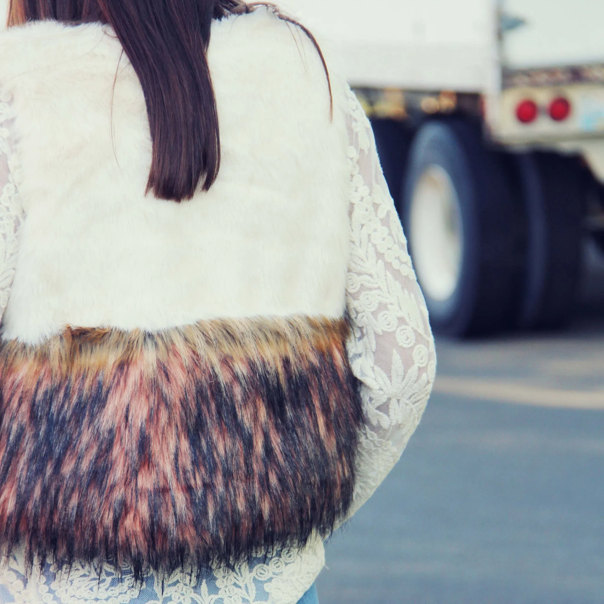 The Wyoming Faux Fur Vest