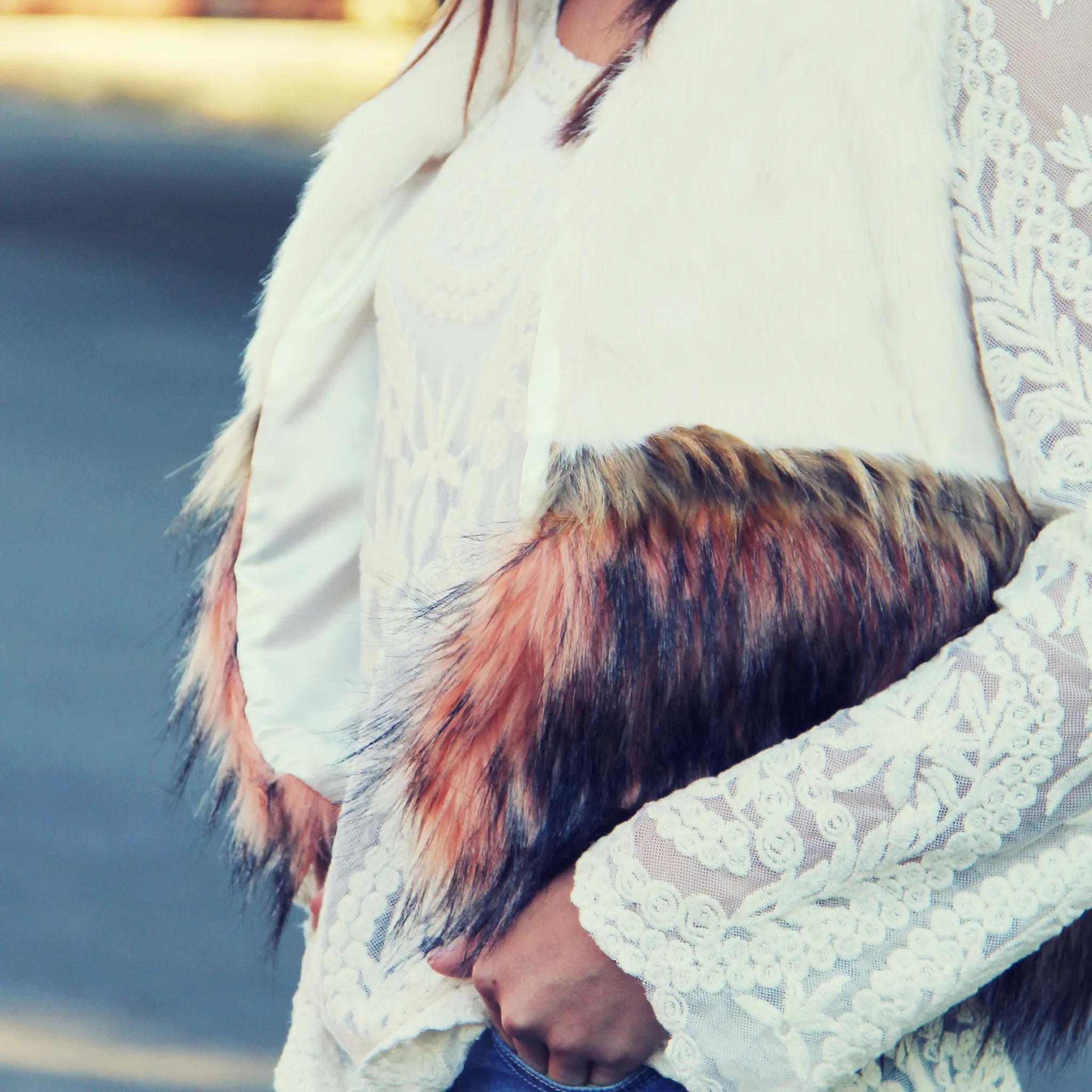 The Wyoming Faux Fur Vest
