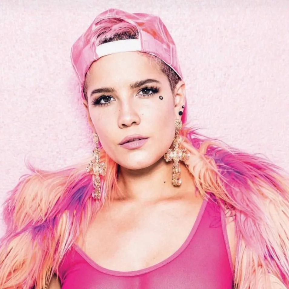 TIE DYE PINK FAUX FUR COAT