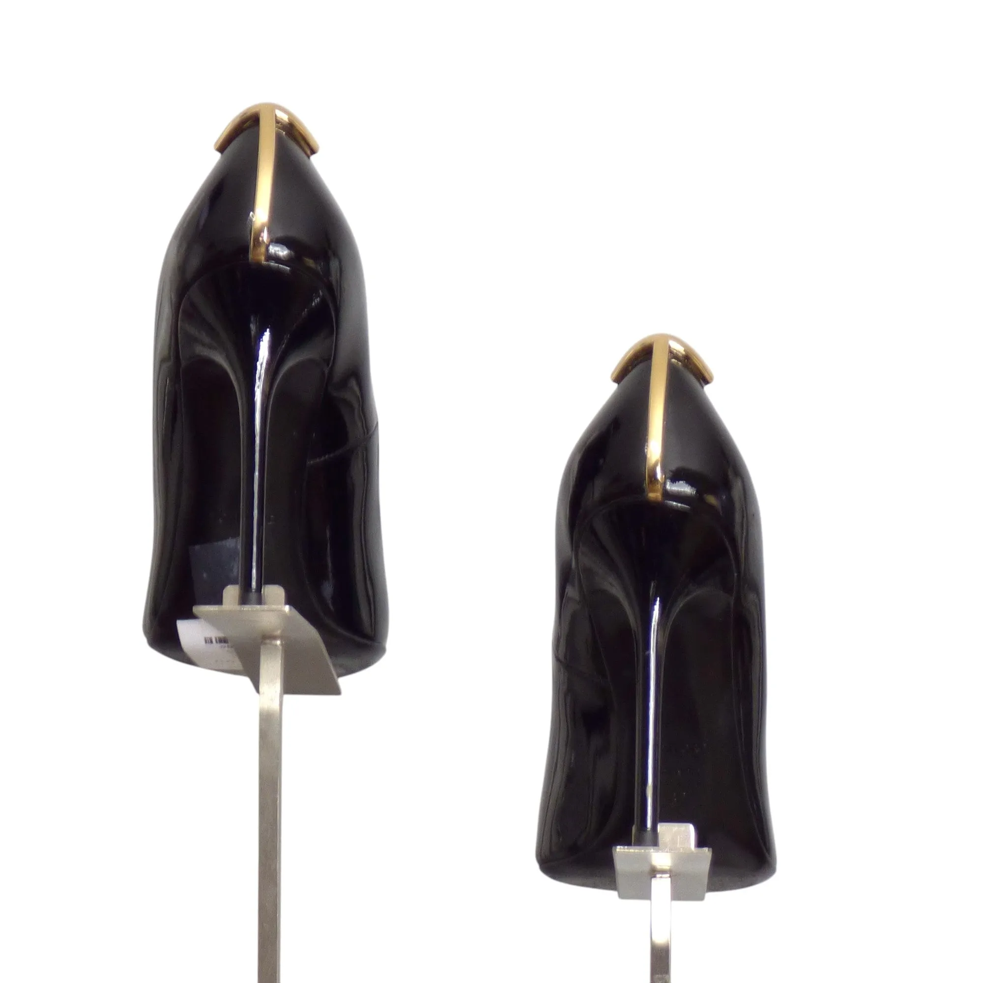 TOM FORD- Black & Gold  Patent Pumps, Size 37