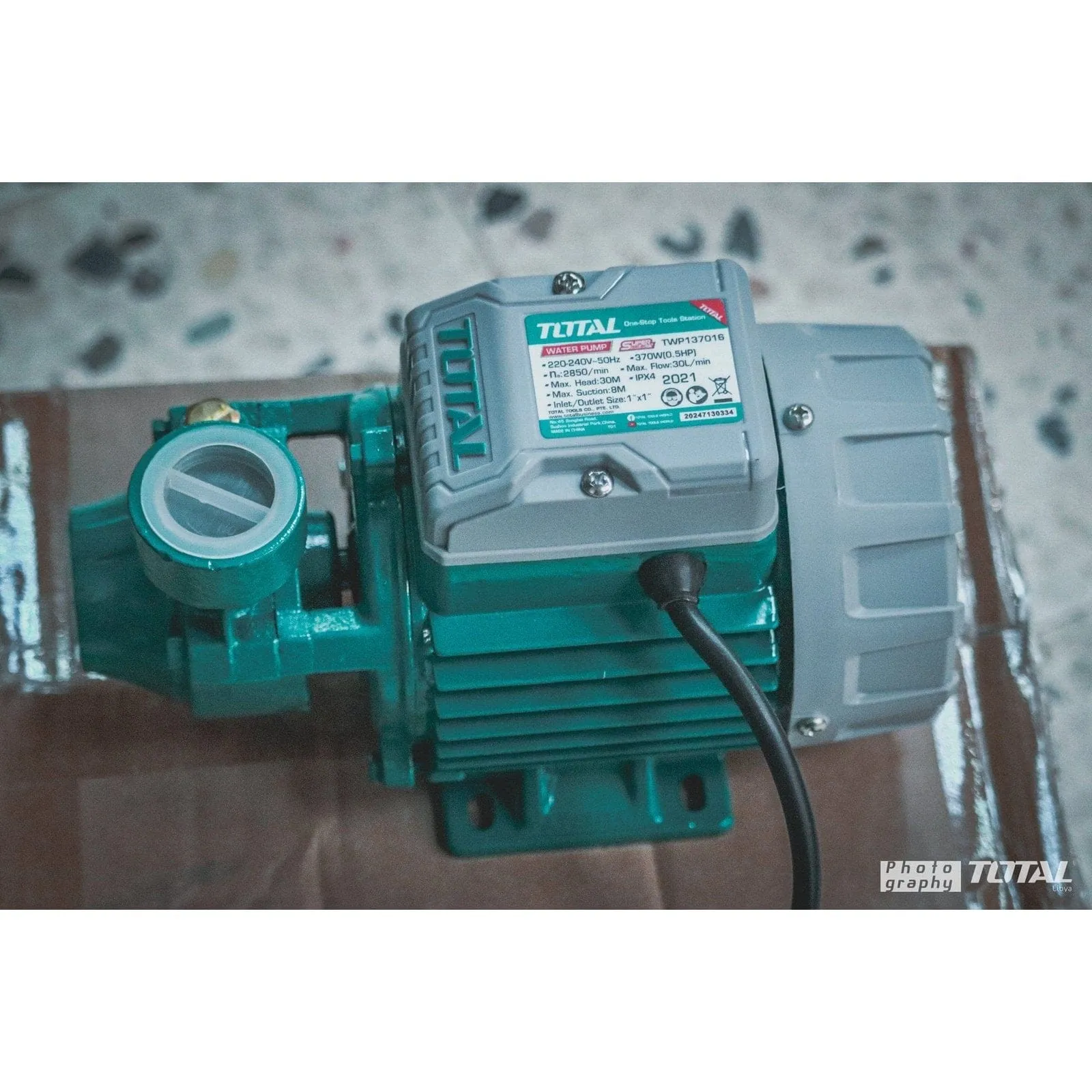 Total Peripheral Water Pump 370W (0.5HP) - TWP137016