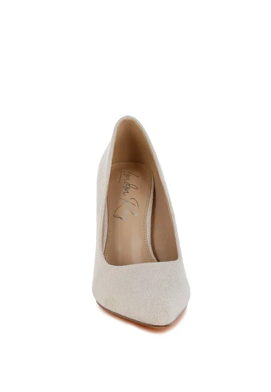 Uboa Slim 4" Block Heel Pumps