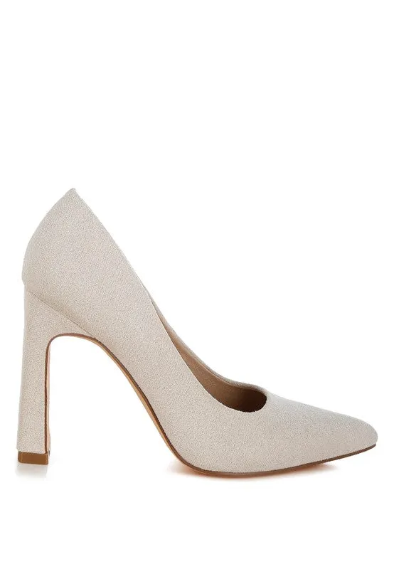 Uboa Slim 4" Block Heel Pumps